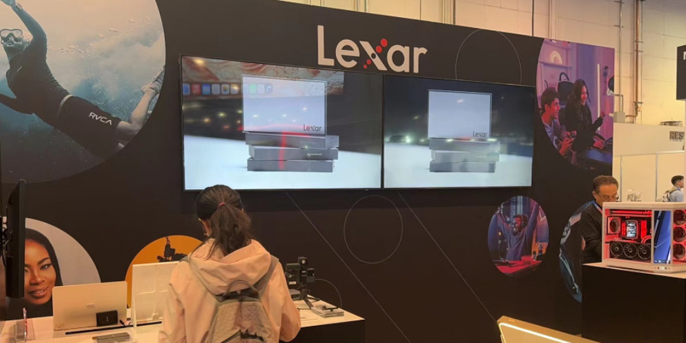 Lexar�׿�ɳ��(chu��ng)�´惦(ch��)�a(ch��n)Ʒ����CES 2025 չʾ����(ch��ng)���惦(ch��)��Q����